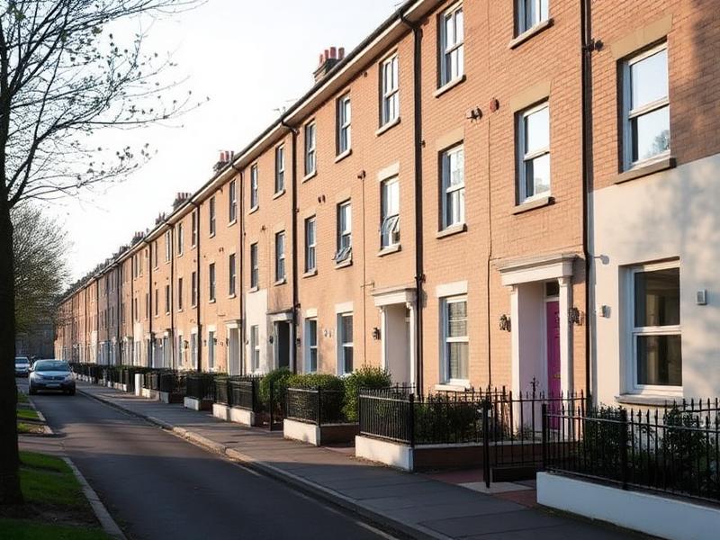 Quiet Merseyside residential street